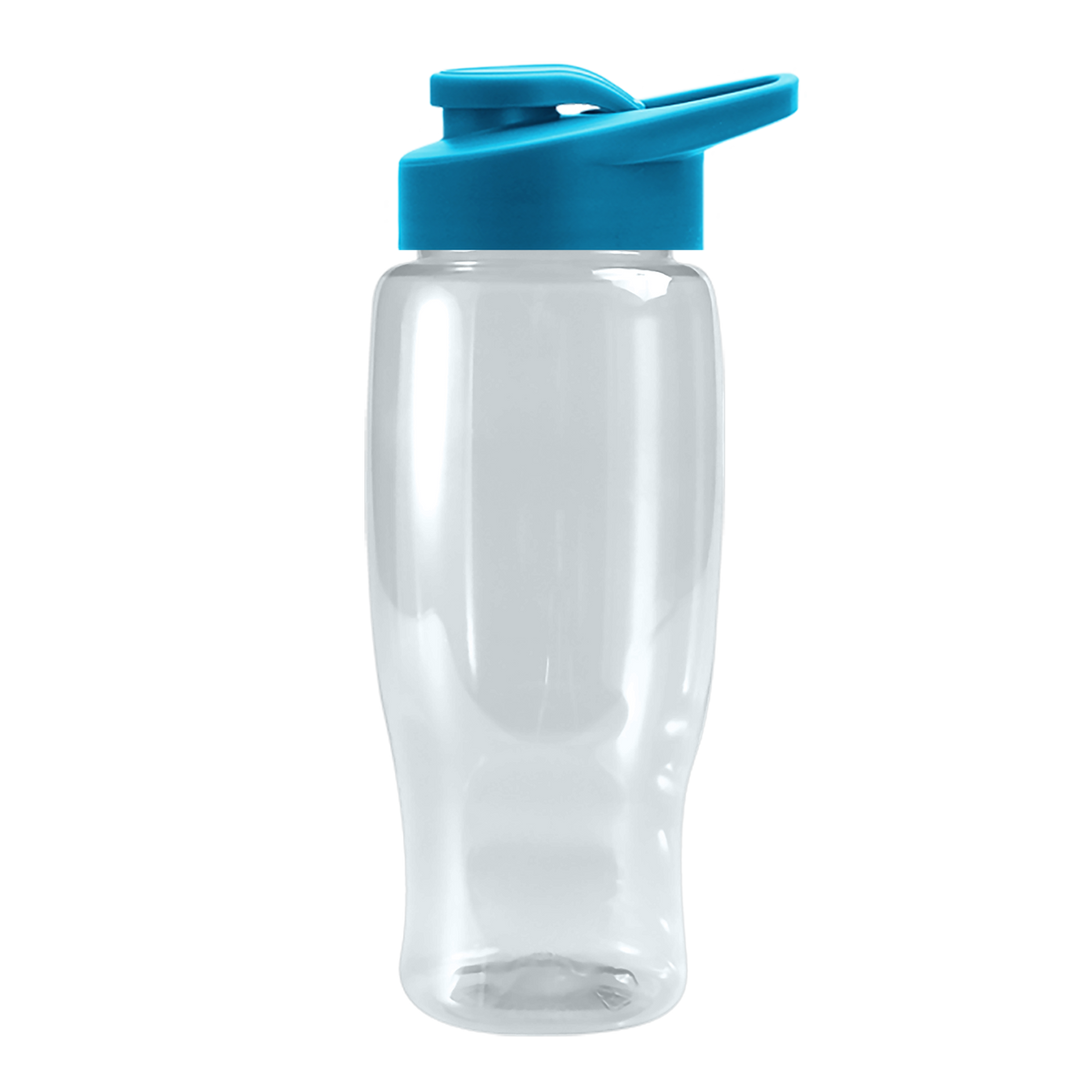 Custom logo Poly+ Recycled Bottle with Drink-Thru Lid - 27 oz.