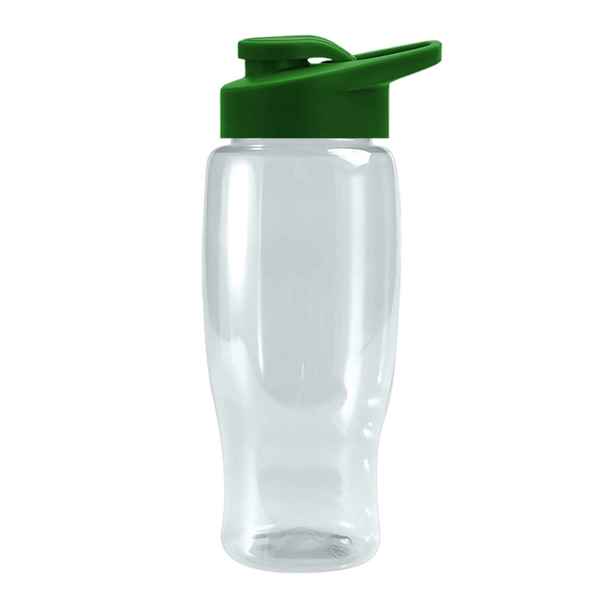Custom logo Poly+ Recycled Bottle with Drink-Thru Lid - 27 oz.