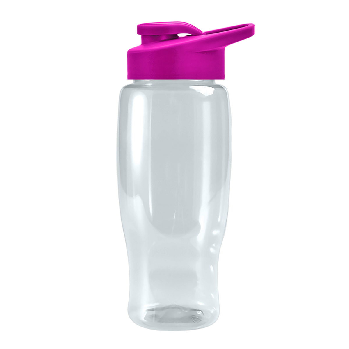 Custom logo Poly+ Recycled Bottle with Drink-Thru Lid - 27 oz.