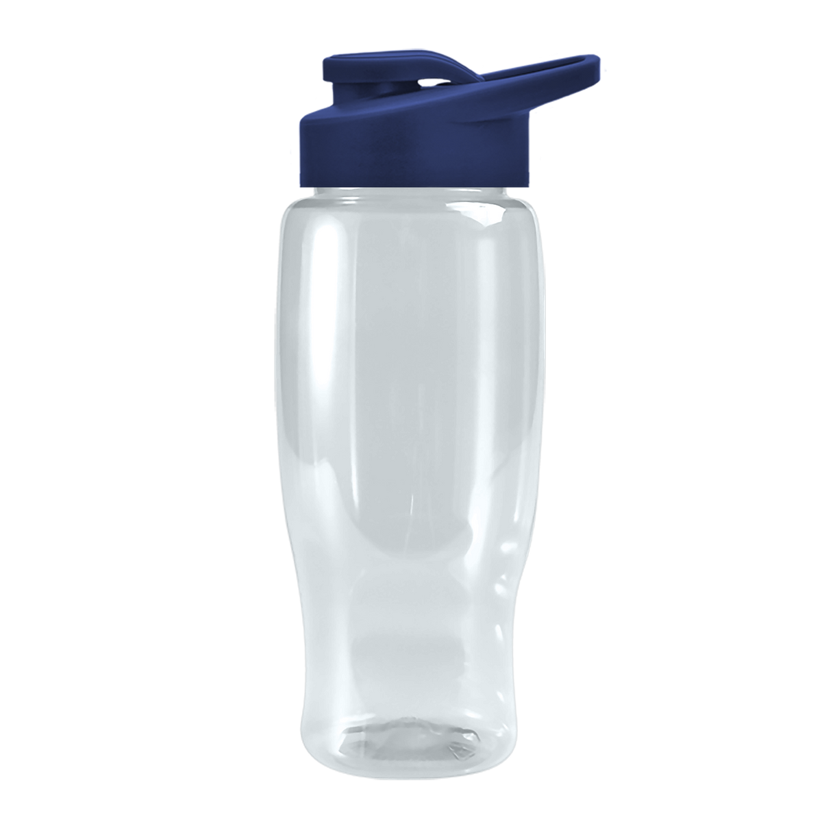 Custom logo Poly+ Recycled Bottle with Drink-Thru Lid - 27 oz.