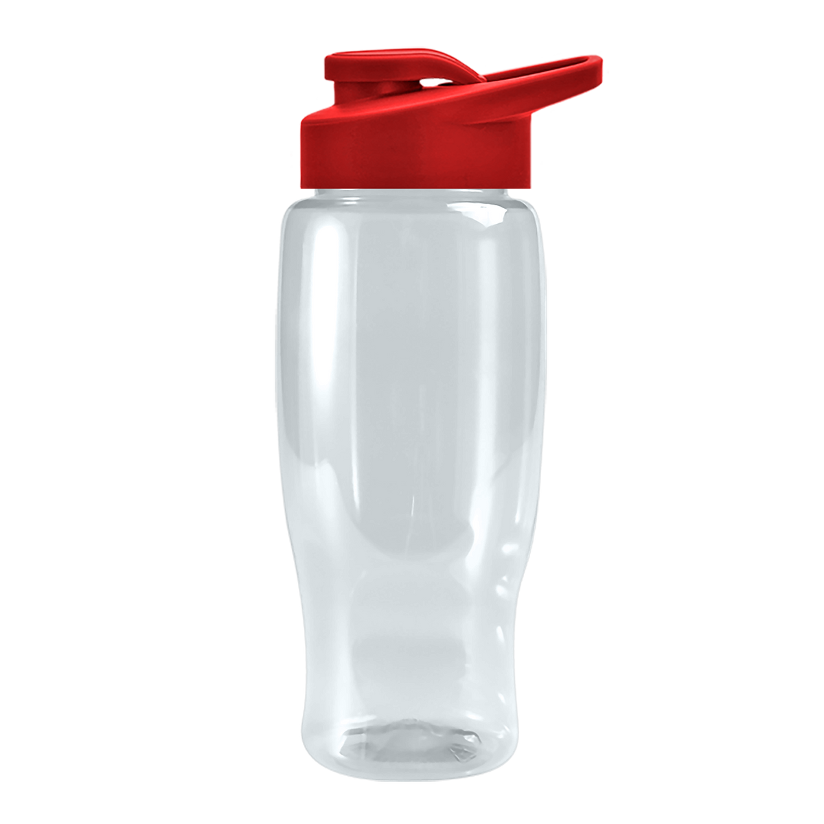 Custom logo Poly+ Recycled Bottle with Drink-Thru Lid - 27 oz.