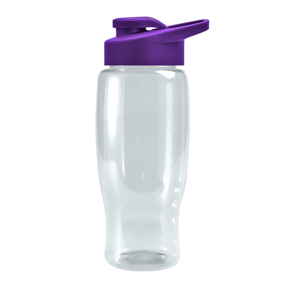 Custom logo Poly+ Recycled Bottle with Drink-Thru Lid - 27 oz.