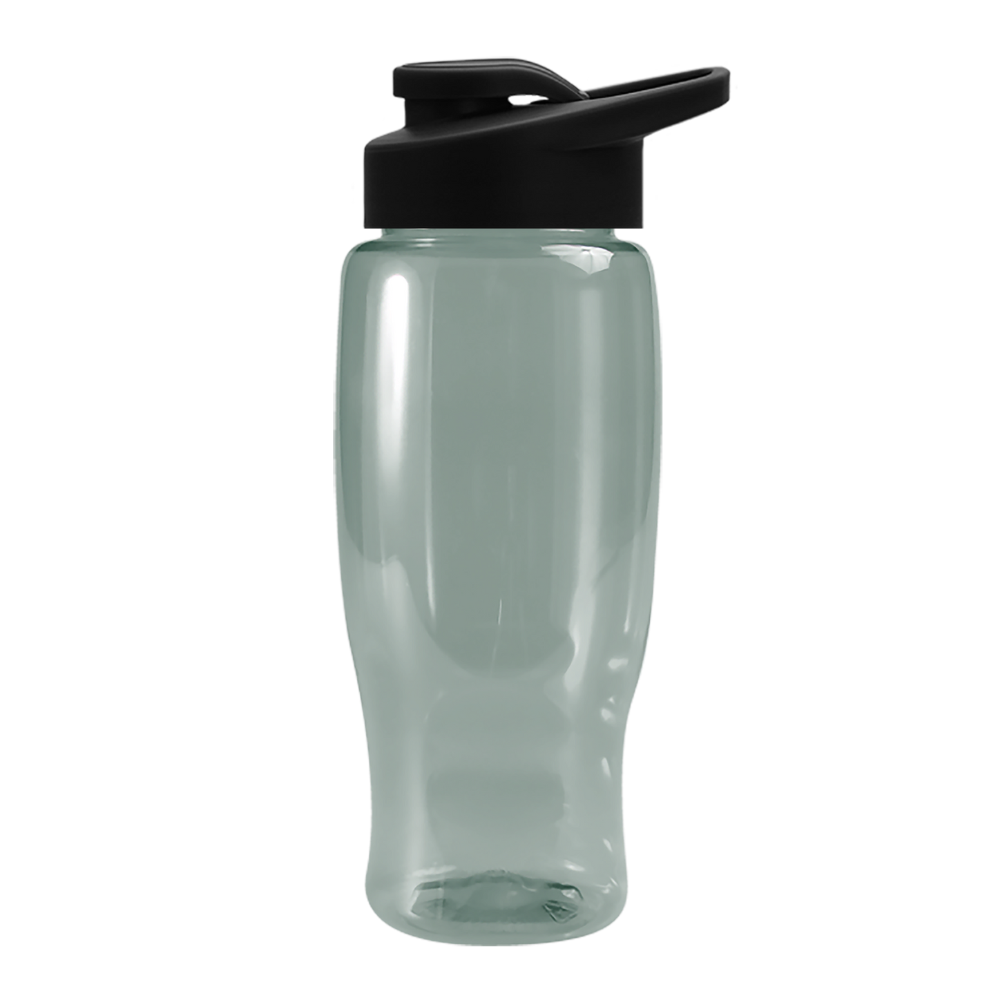 Poly+ Recycled Bottle with Drink-Thru Lid - 27 oz.