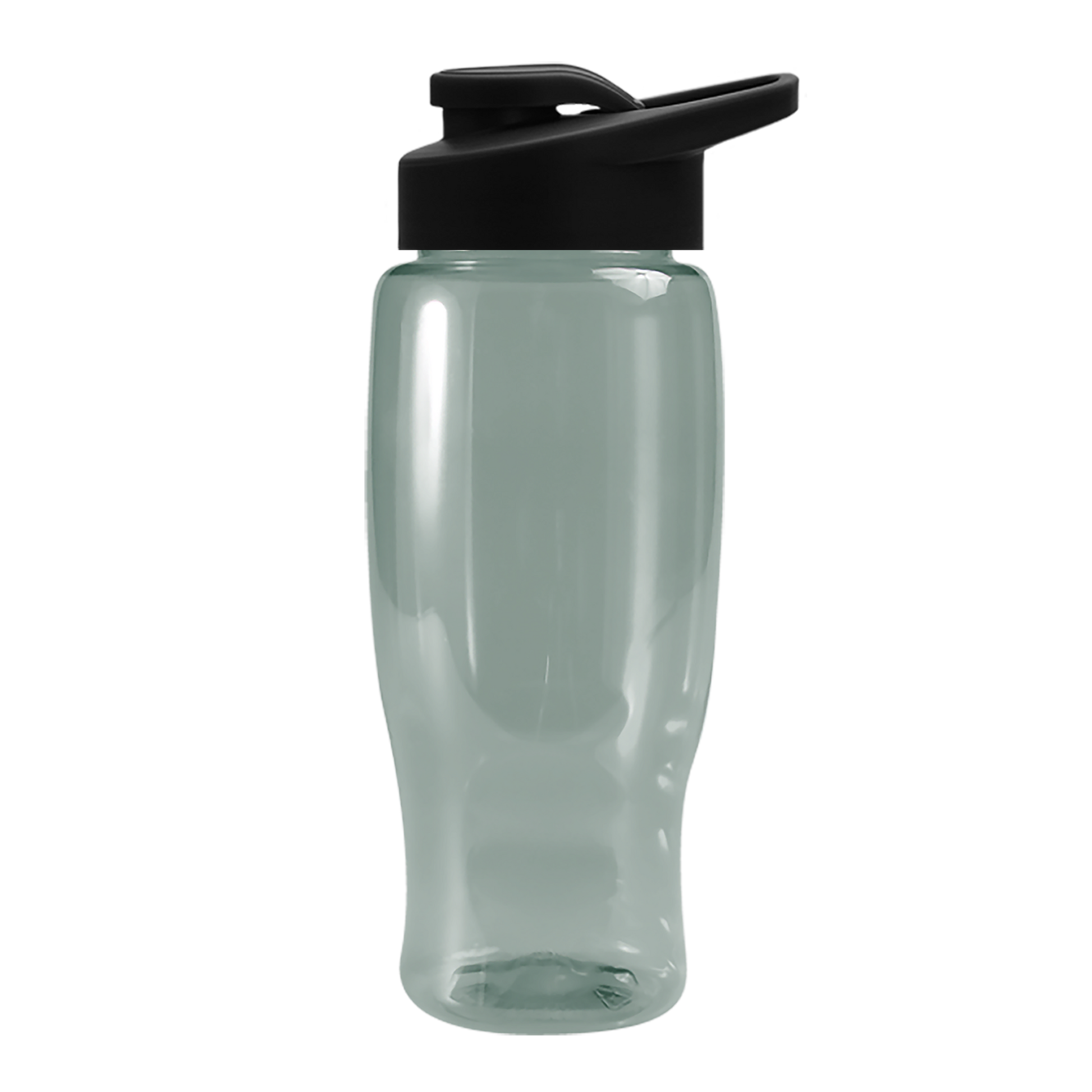 Poly+ Recycled Bottle with Drink-Thru Lid - 27 oz.