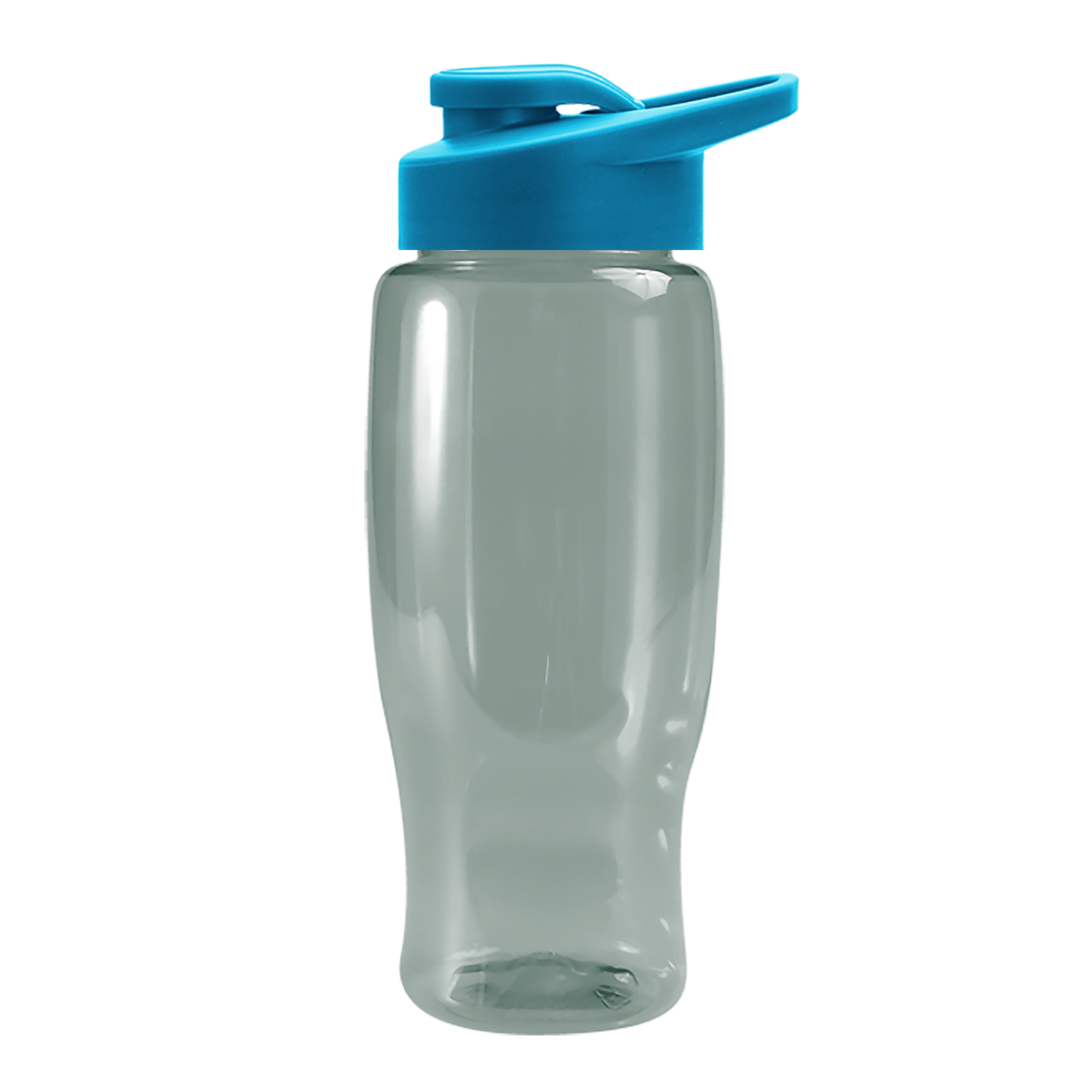 Poly+ Recycled Bottle with Drink-Thru Lid - 27 oz.
