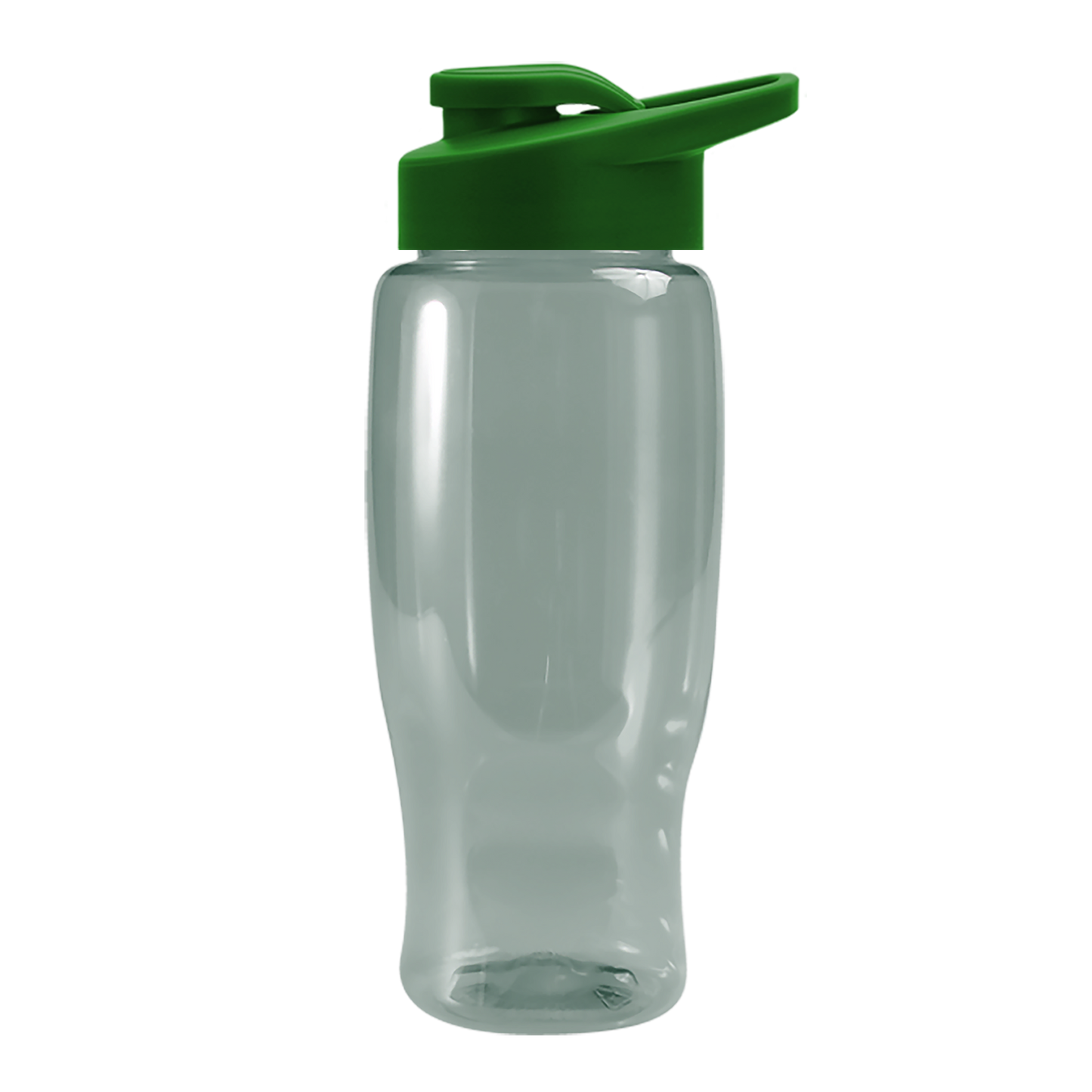 Poly+ Recycled Bottle with Drink-Thru Lid - 27 oz.
