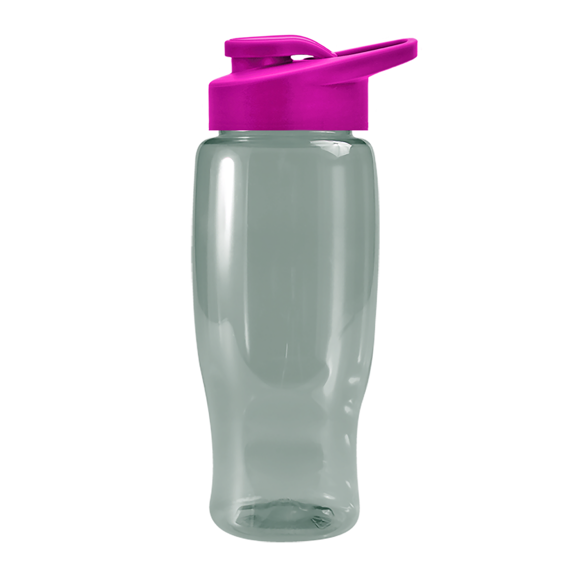 Poly+ Recycled Bottle with Drink-Thru Lid - 27 oz.