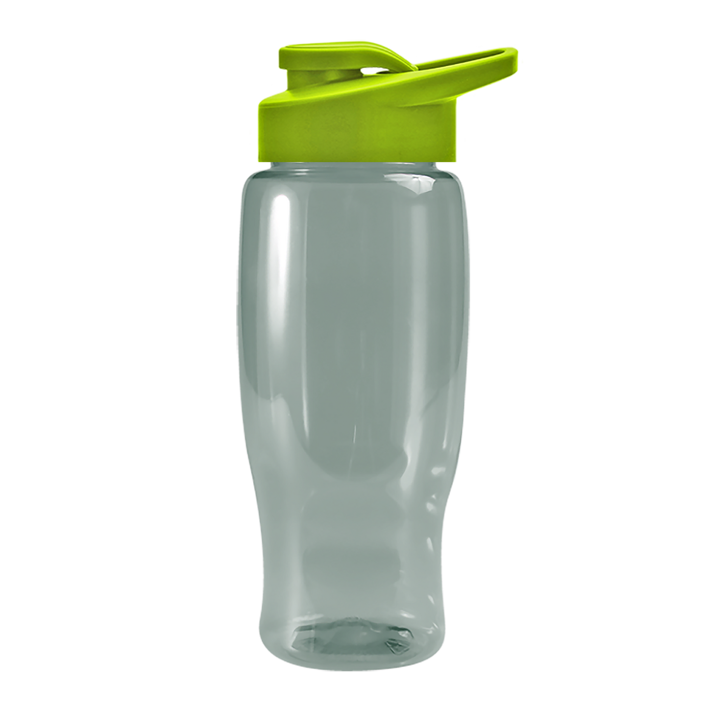 Poly+ Recycled Bottle with Drink-Thru Lid - 27 oz.