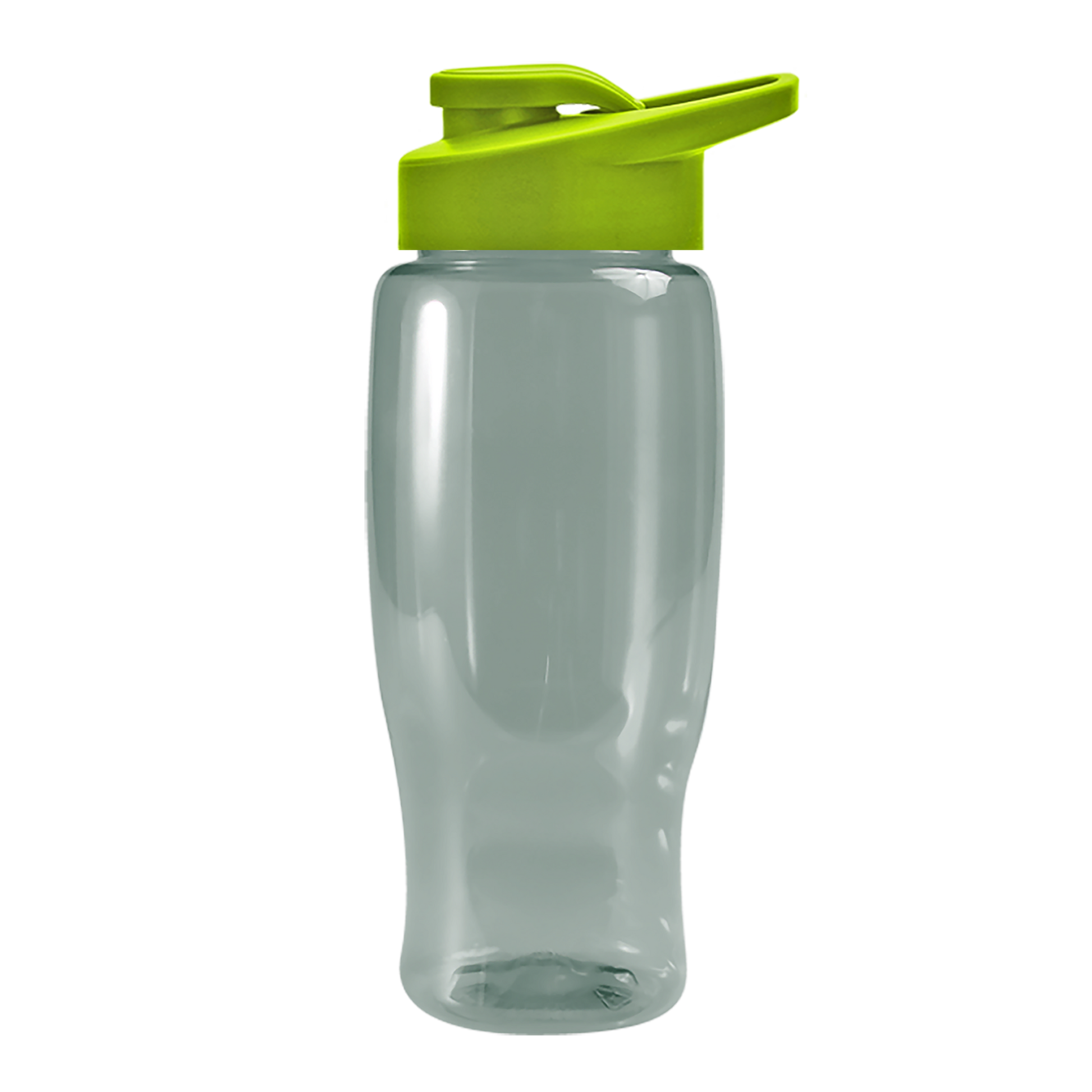 Poly+ Recycled Bottle with Drink-Thru Lid - 27 oz.