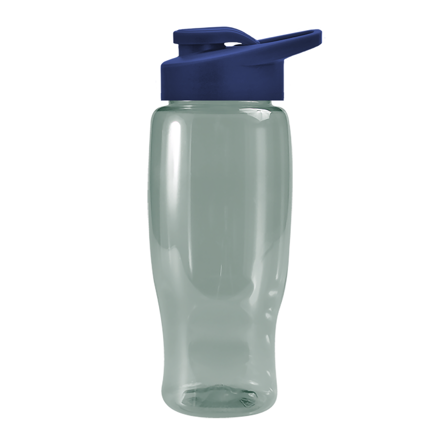 Poly+ Recycled Bottle with Drink-Thru Lid - 27 oz.