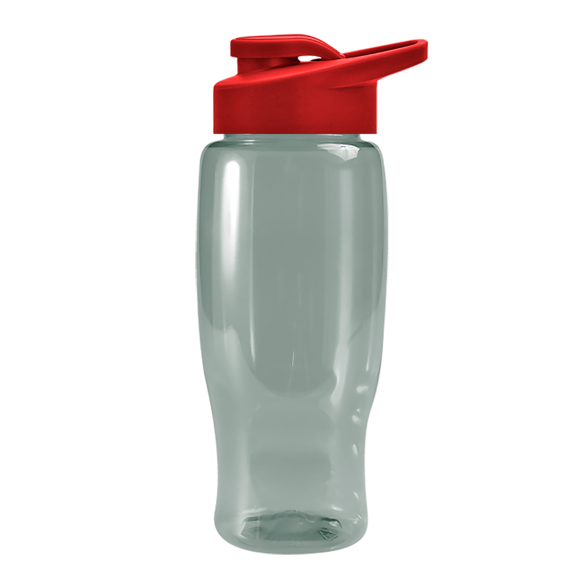 Poly+ Recycled Bottle with Drink-Thru Lid - 27 oz.