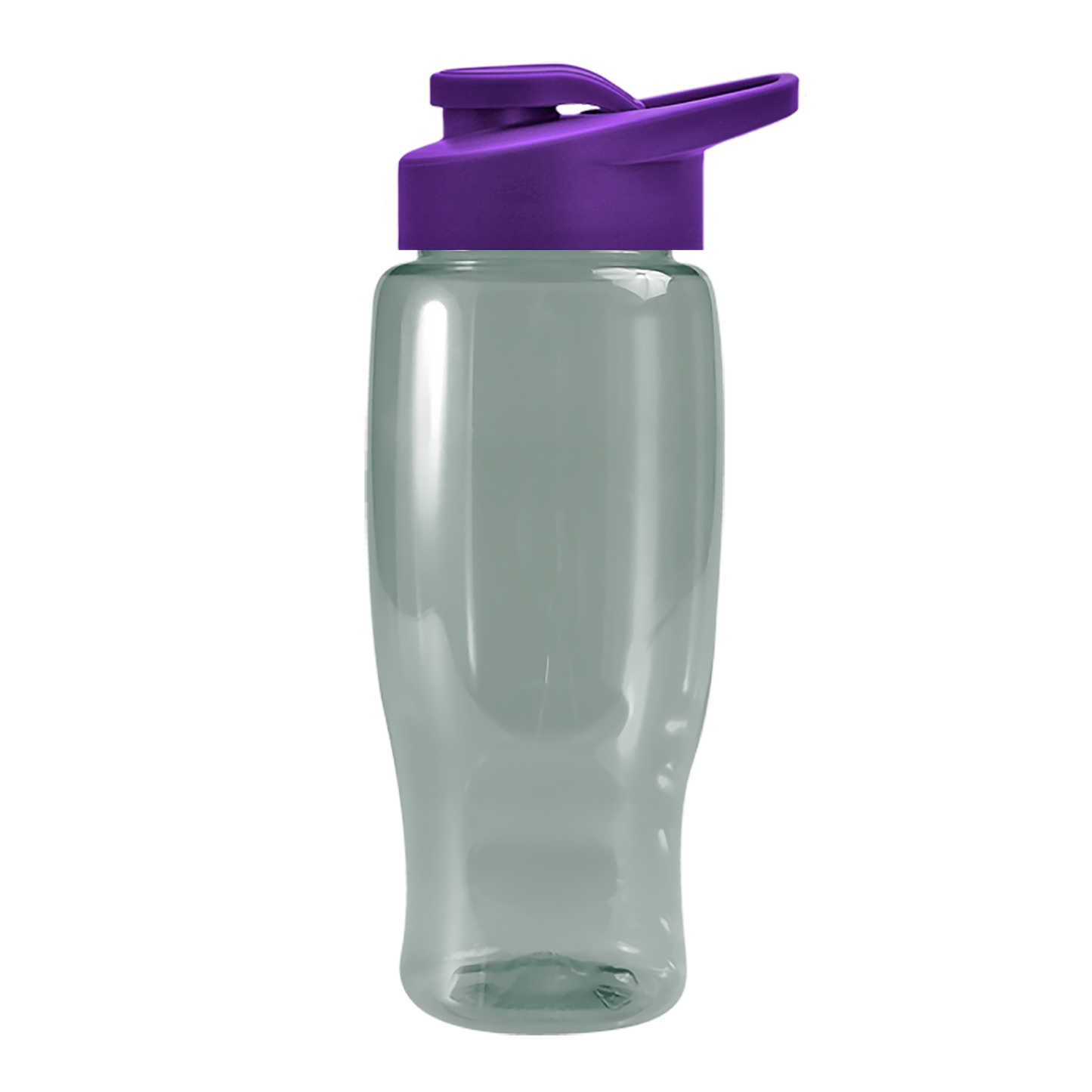 Poly+ Recycled Bottle with Drink-Thru Lid - 27 oz.