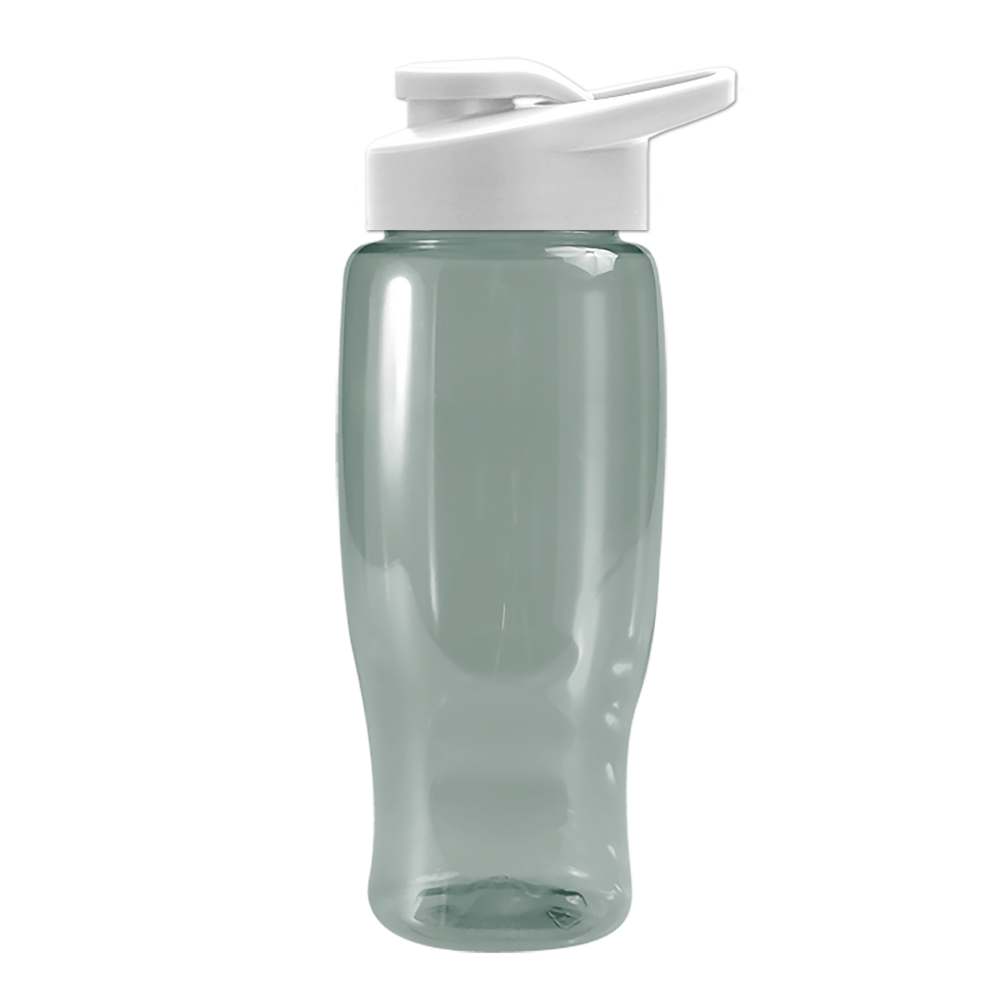 Poly+ Recycled Bottle with Drink-Thru Lid - 27 oz.