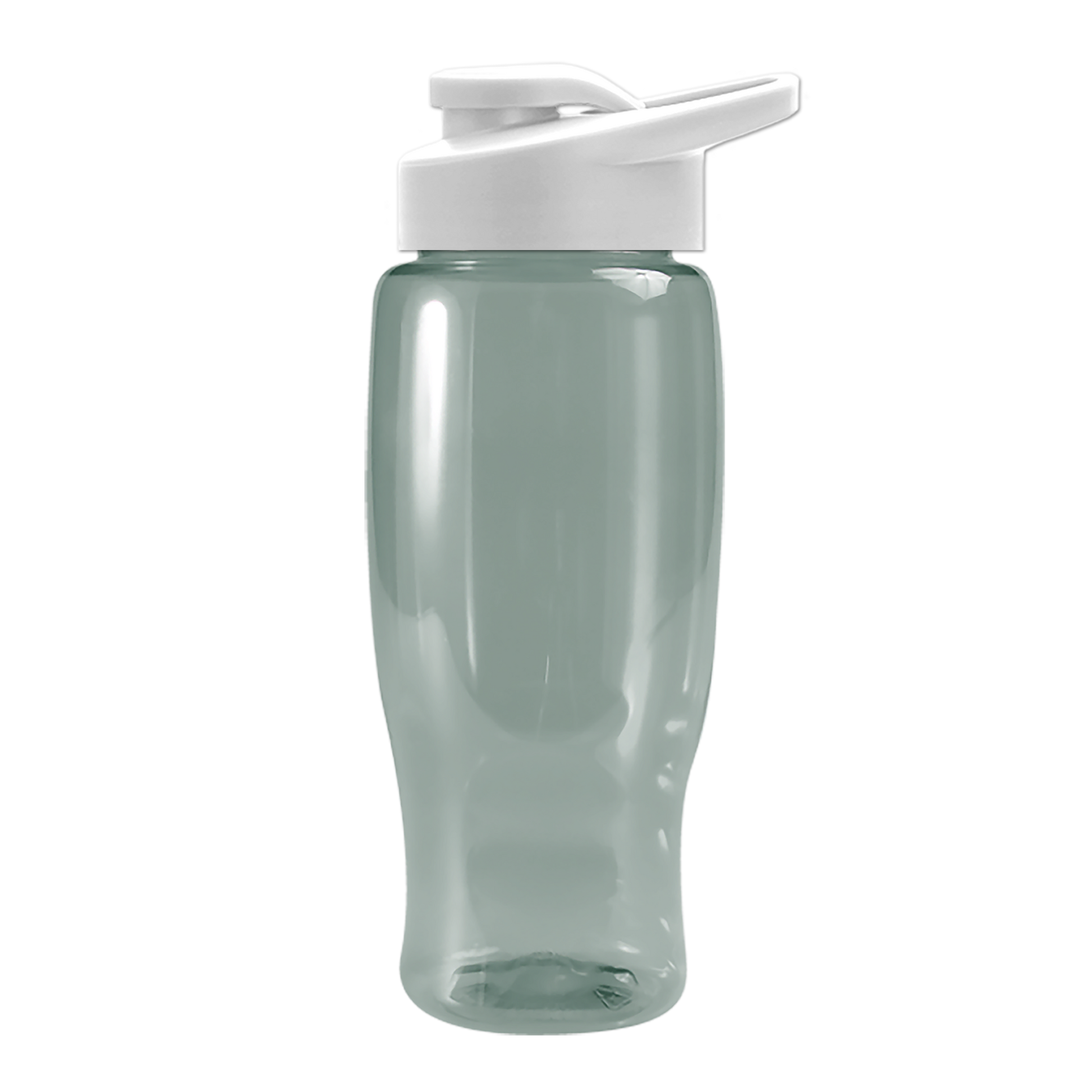 Poly+ Recycled Bottle with Drink-Thru Lid - 27 oz.