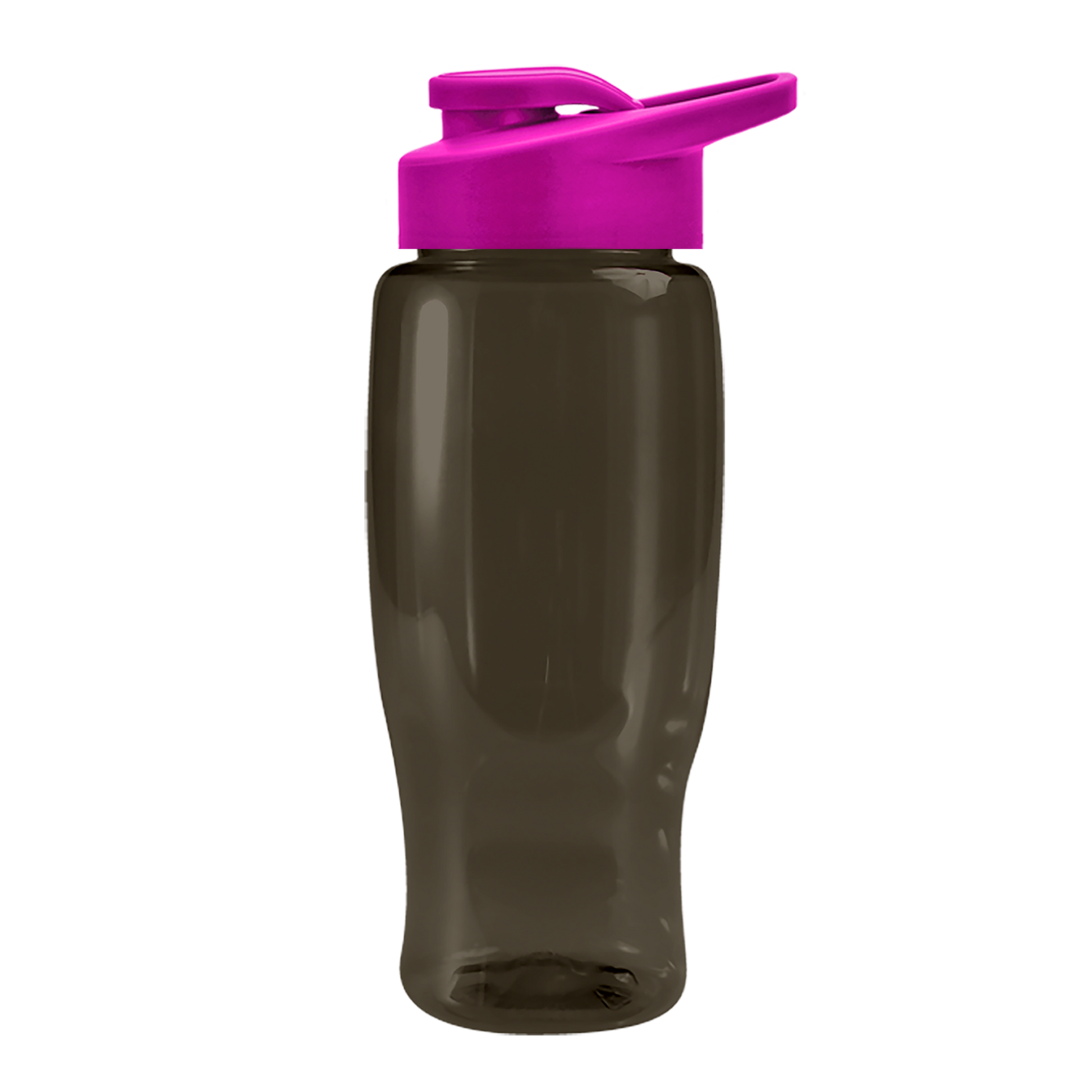 Poly+ Recycled Bottle with Drink-Thru Lid - 27 oz.