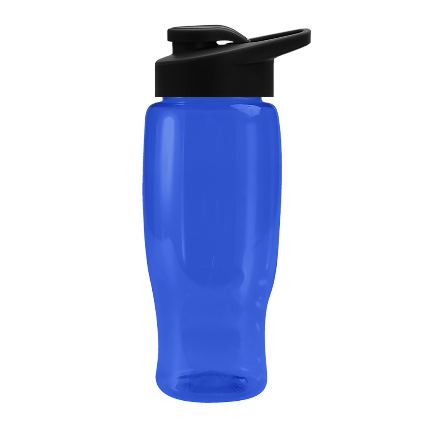 Poly+ Recycled Bottle with Drink-Thru Lid - 27 oz.