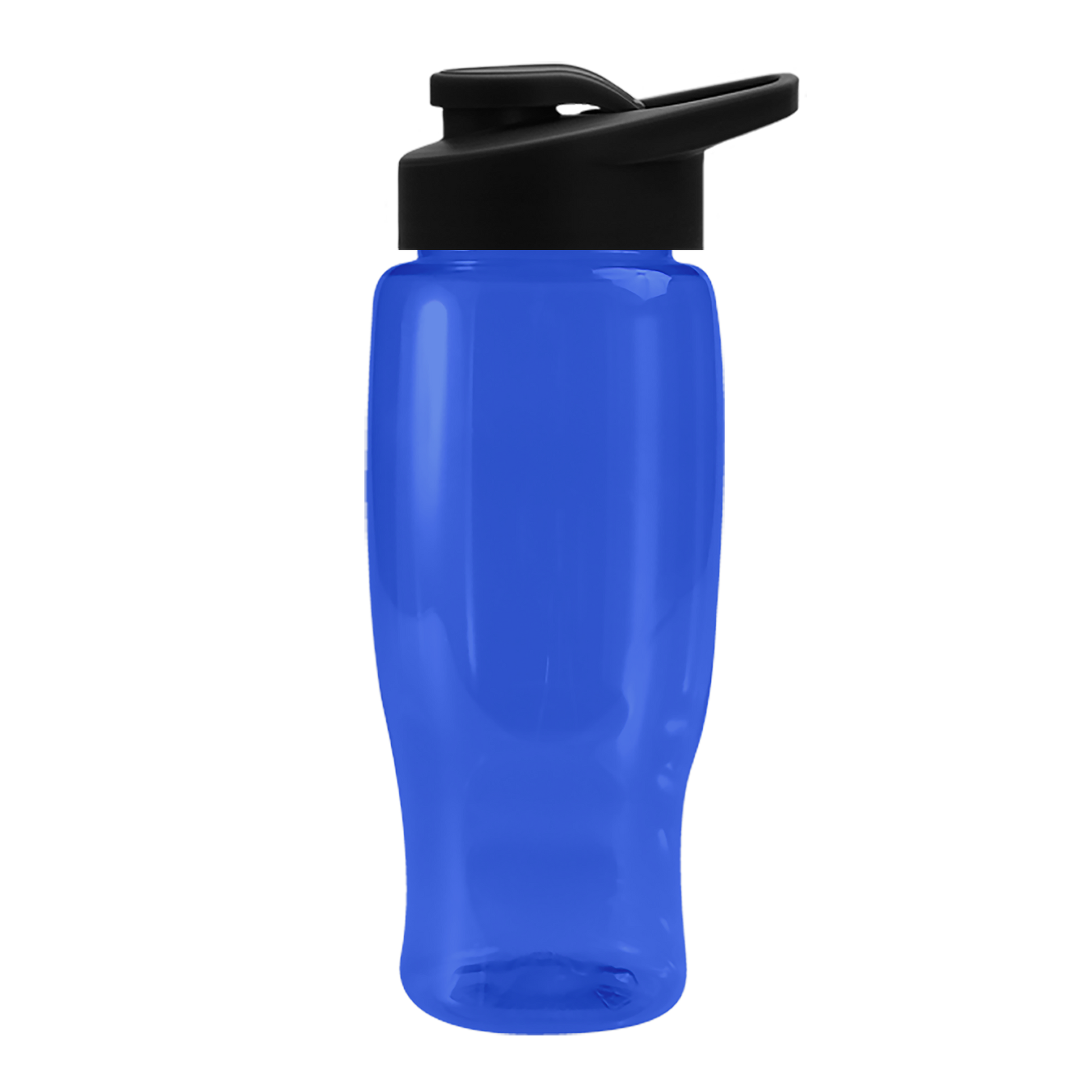 Poly+ Recycled Bottle with Drink-Thru Lid - 27 oz.