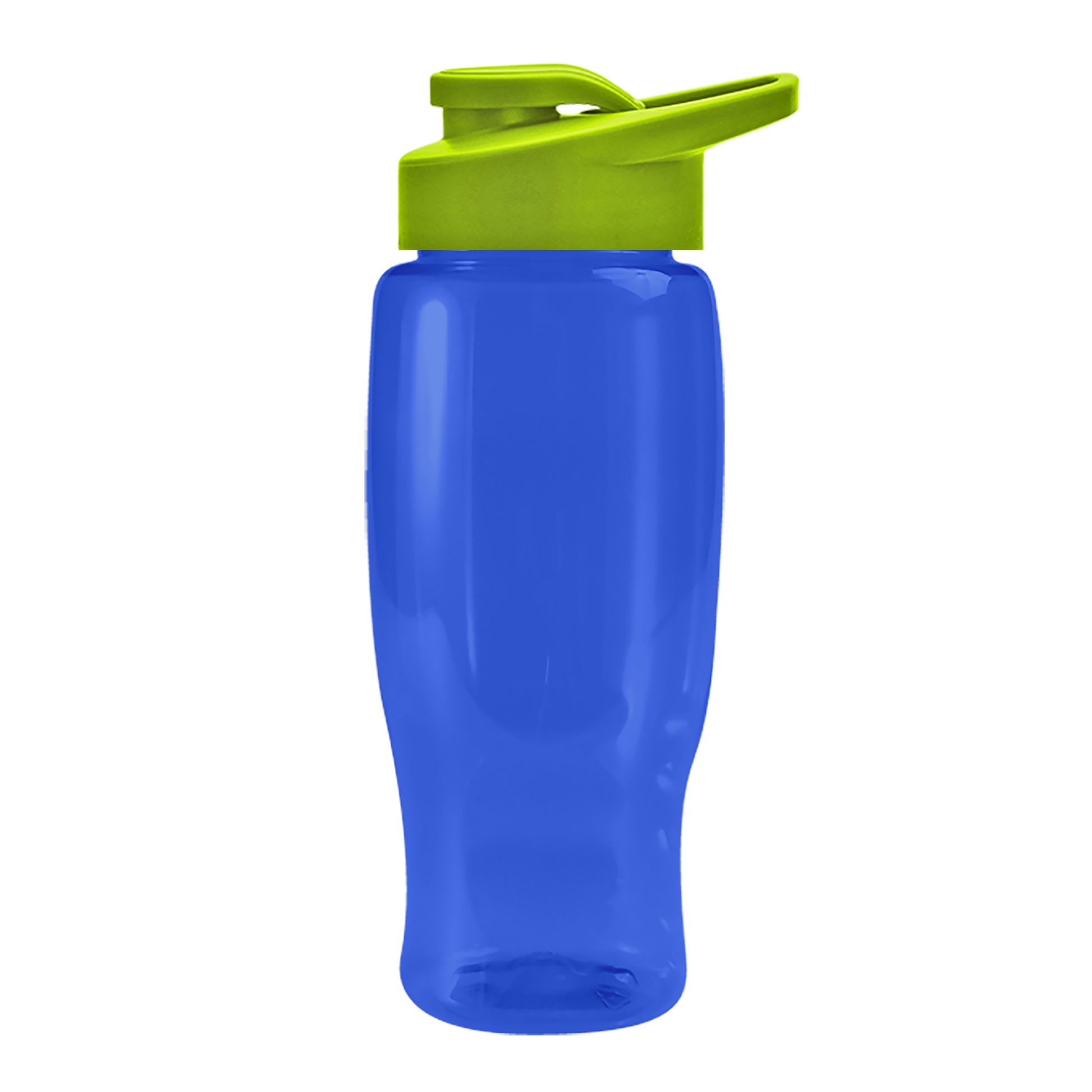 Poly+ Recycled Bottle with Drink-Thru Lid - 27 oz.