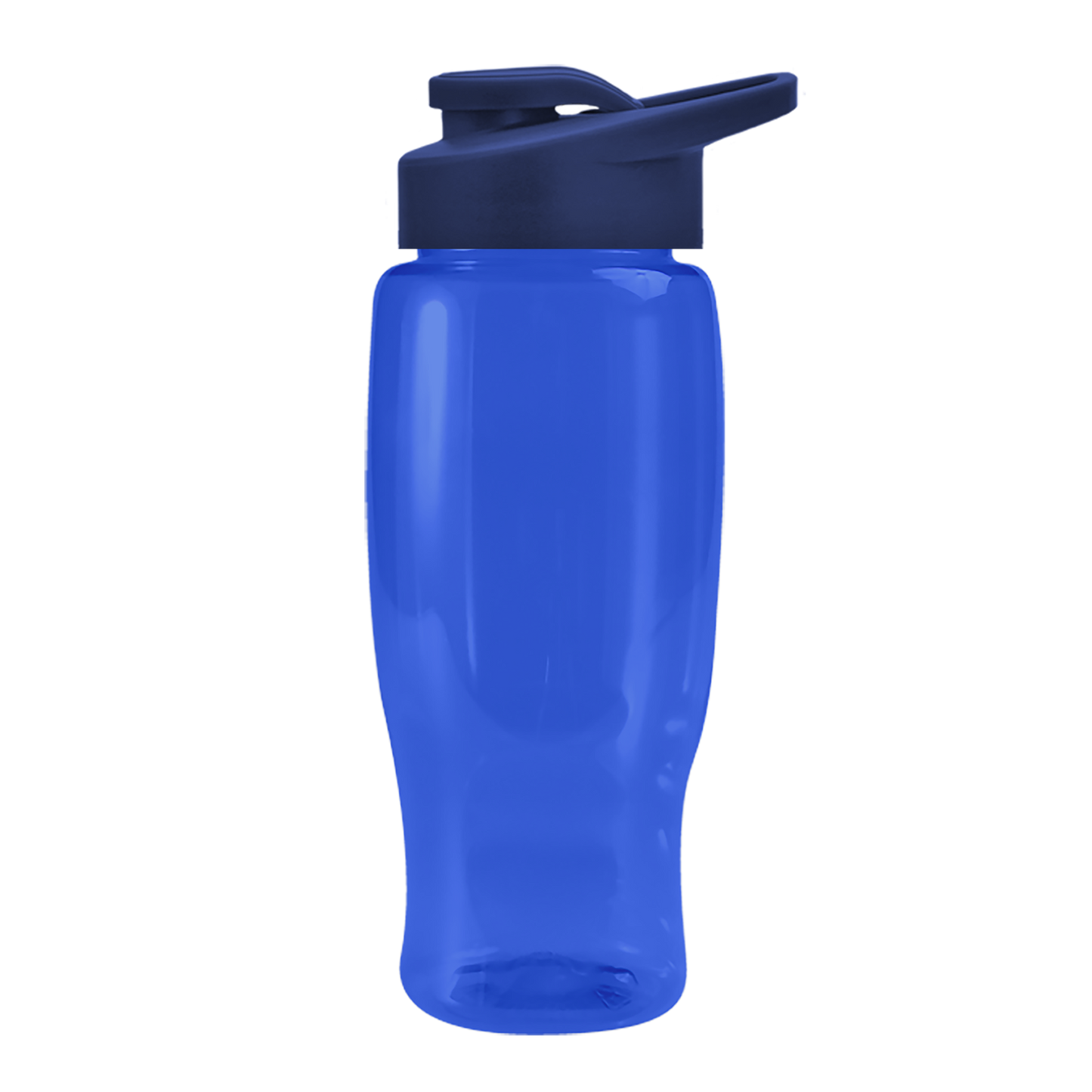 Poly+ Recycled Bottle with Drink-Thru Lid - 27 oz.