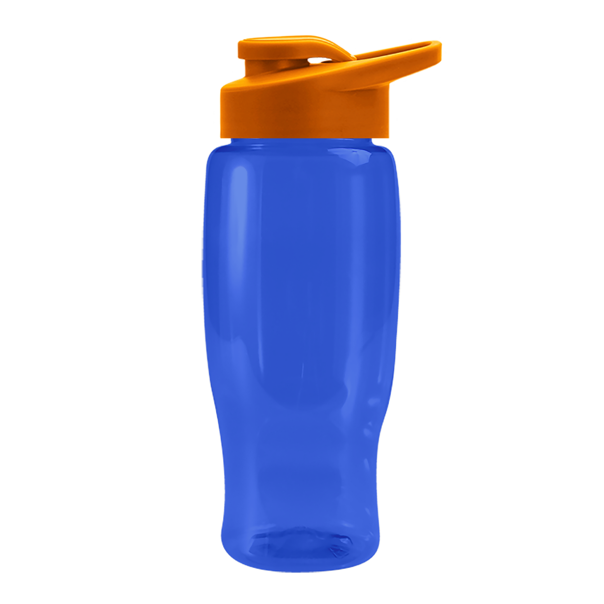 Poly+ Recycled Bottle with Drink-Thru Lid - 27 oz.