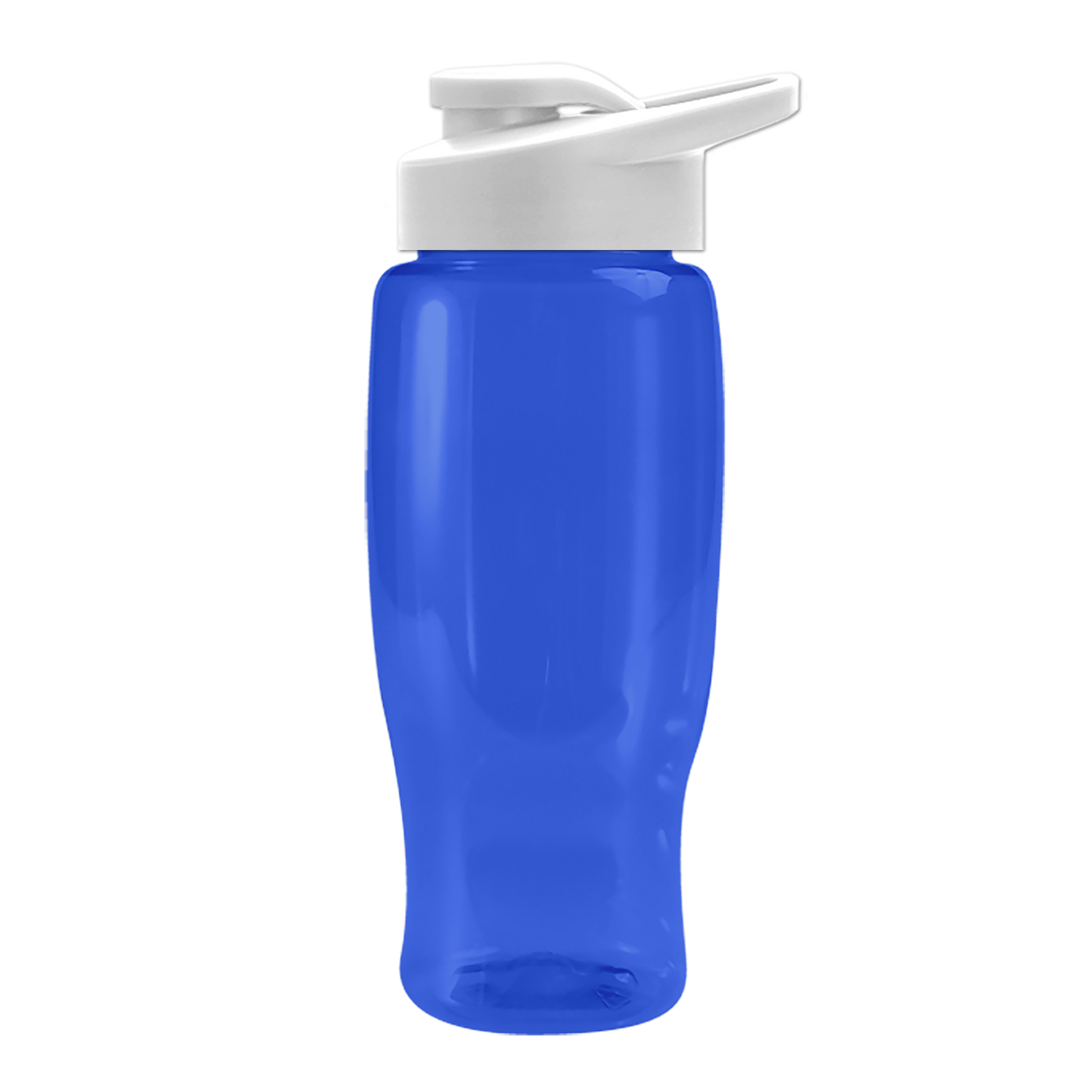 Poly+ Recycled Bottle with Drink-Thru Lid - 27 oz.