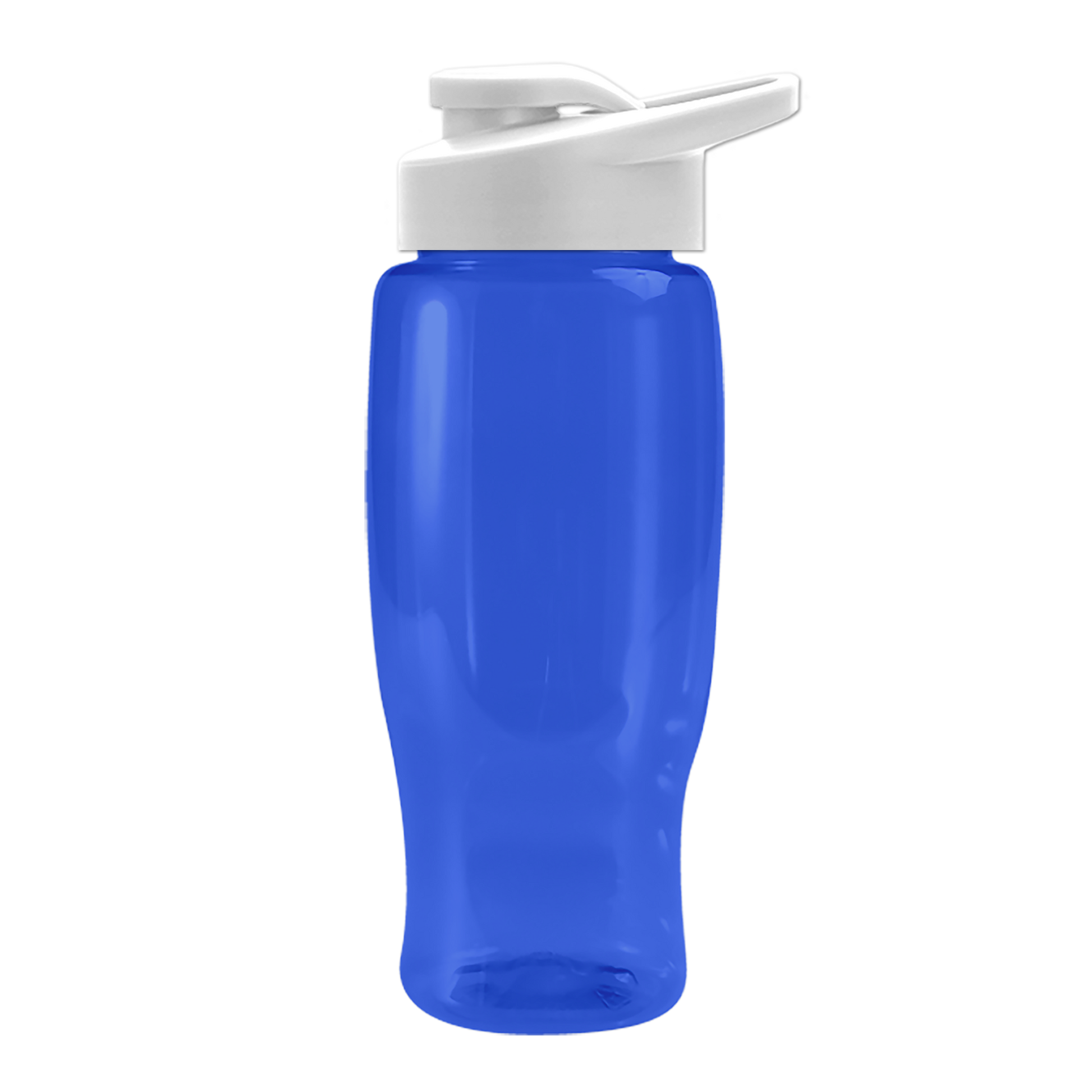 Poly+ Recycled Bottle with Drink-Thru Lid - 27 oz.