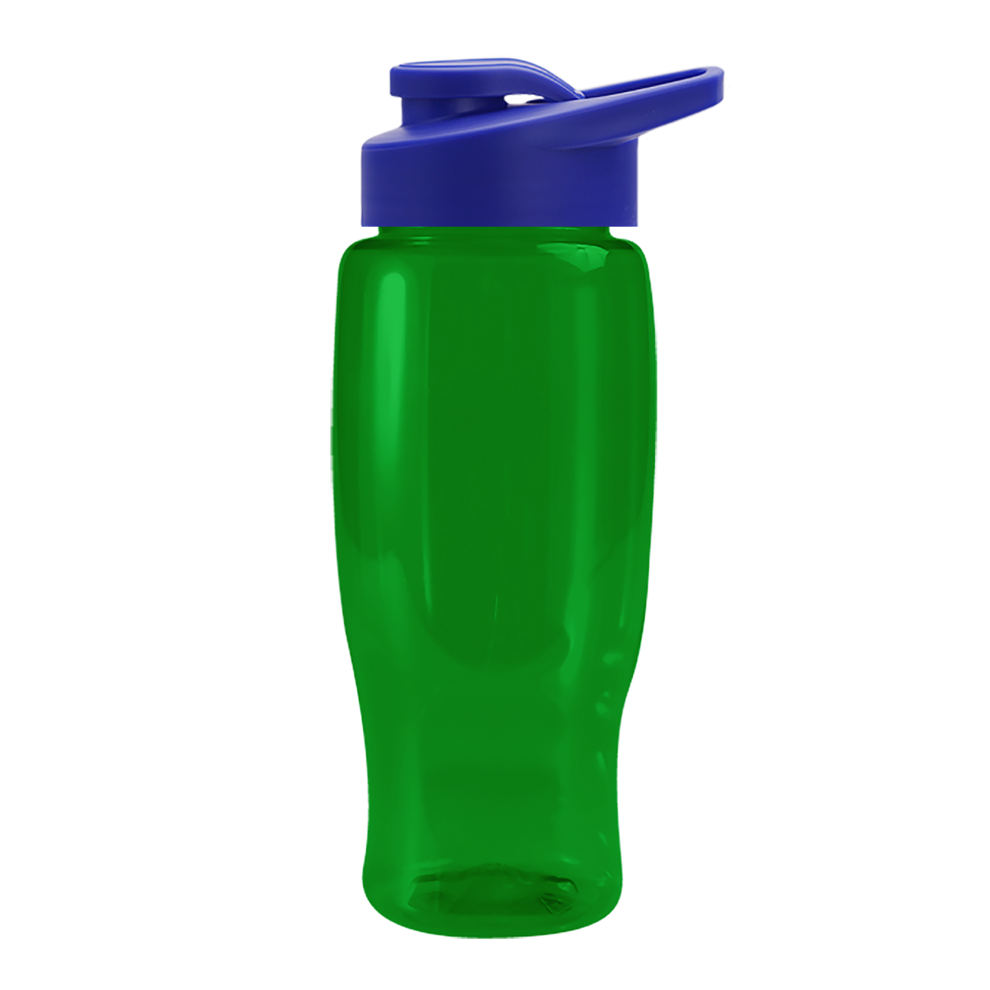 Poly+ Recycled Bottle with Drink-Thru Lid - 27 oz.