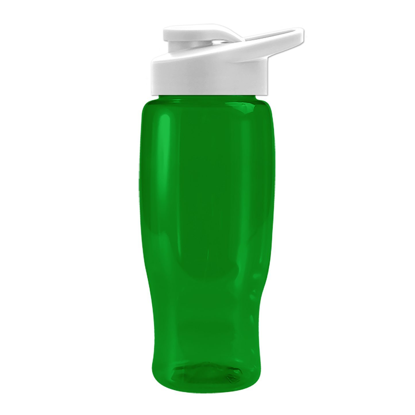Poly+ Recycled Bottle with Drink-Thru Lid - 27 oz.