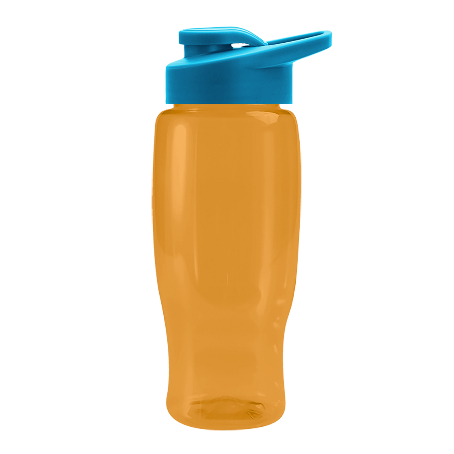 Poly+ Recycled Bottle with Drink-Thru Lid - 27 oz.