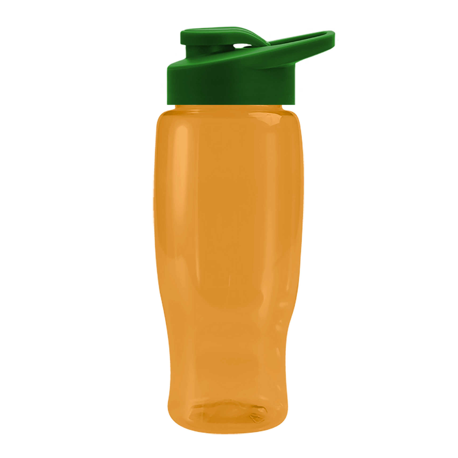 Poly+ Recycled Bottle with Drink-Thru Lid - 27 oz.