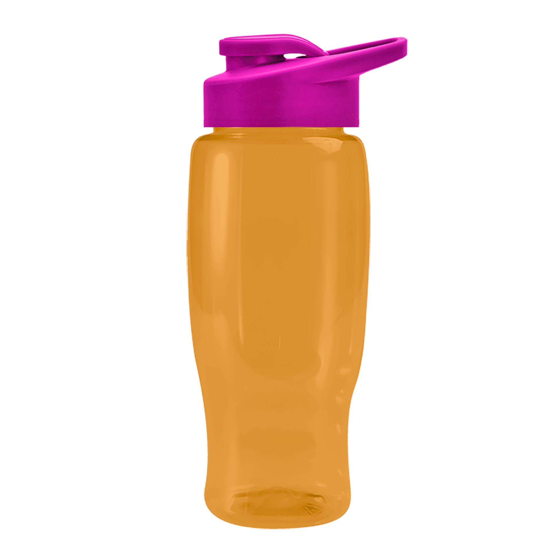 Poly+ Recycled Bottle with Drink-Thru Lid - 27 oz.