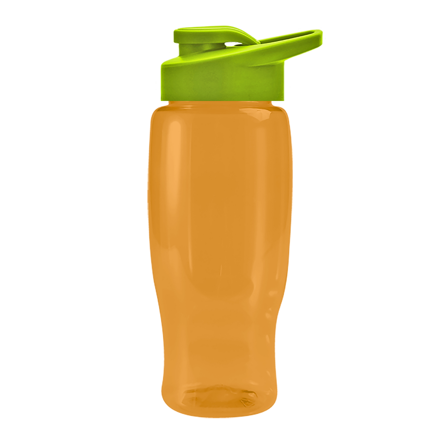 Poly+ Recycled Bottle with Drink-Thru Lid - 27 oz.
