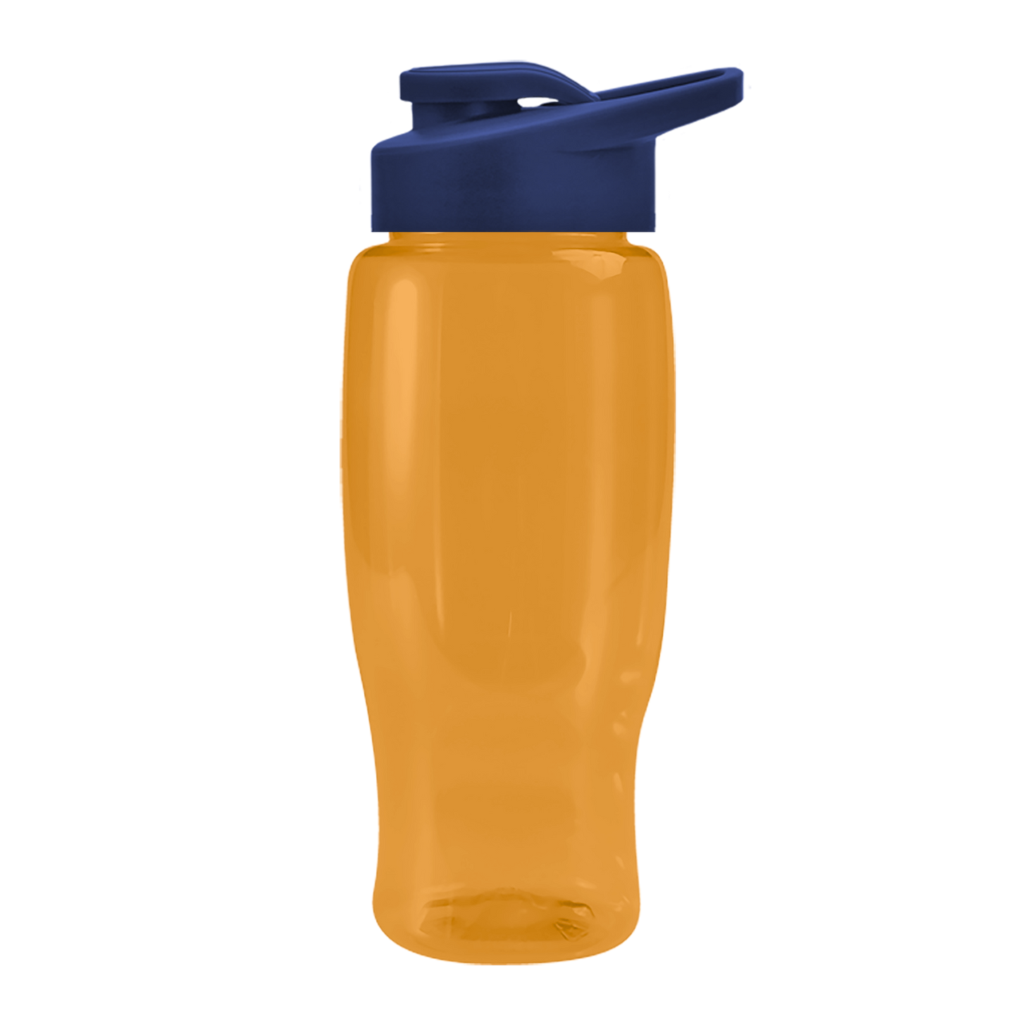 Poly+ Recycled Bottle with Drink-Thru Lid - 27 oz.