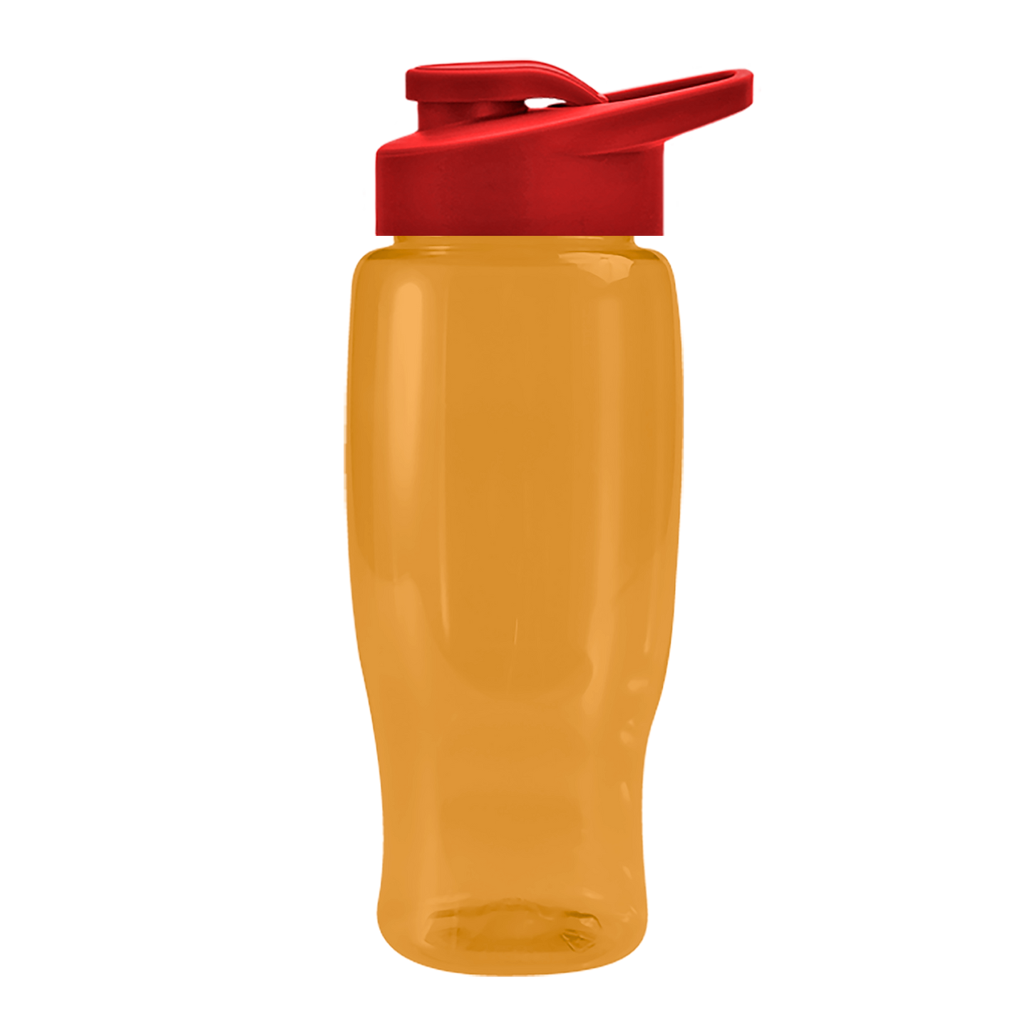 Poly+ Recycled Bottle with Drink-Thru Lid - 27 oz.