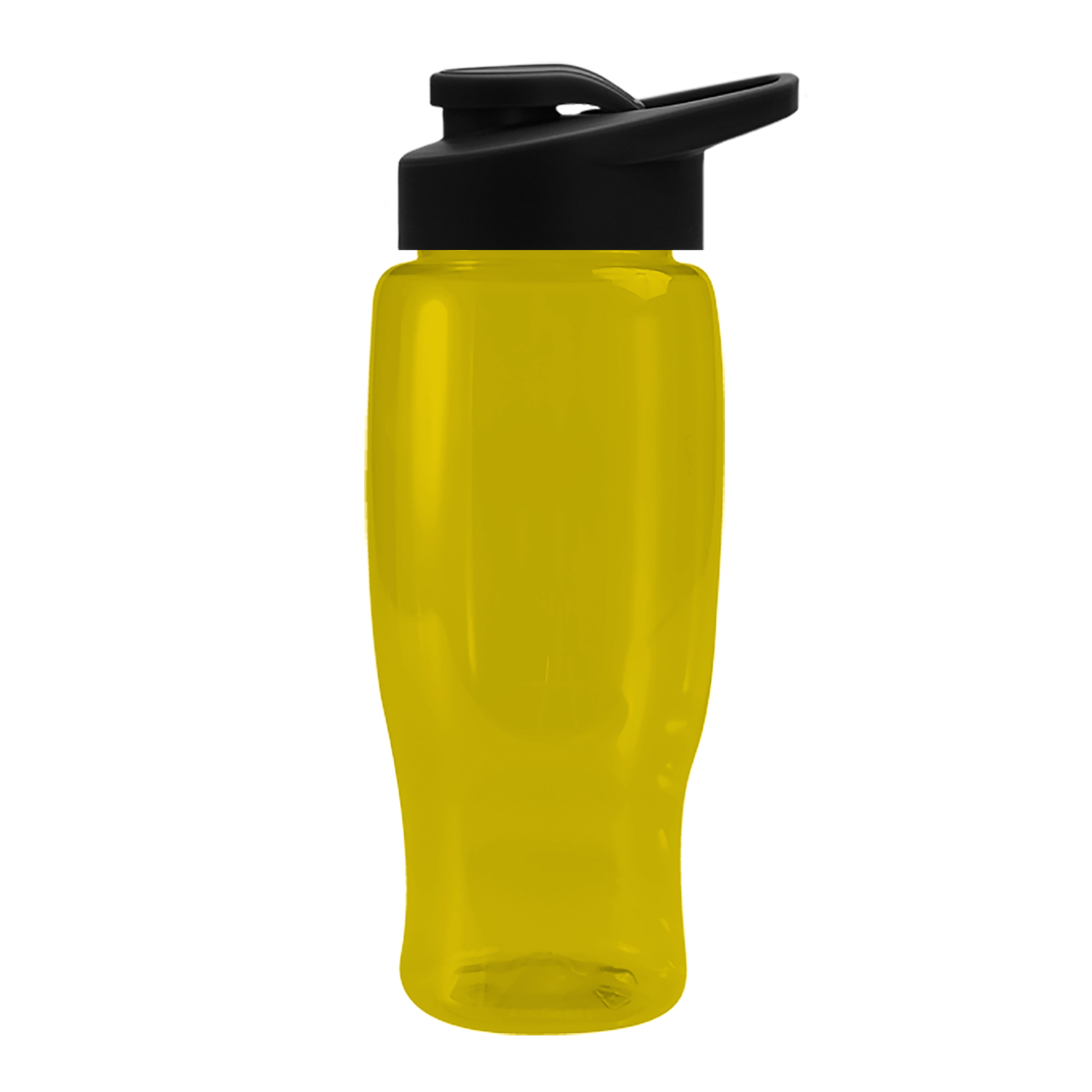 Poly+ Recycled Bottle with Drink-Thru Lid - 27 oz.