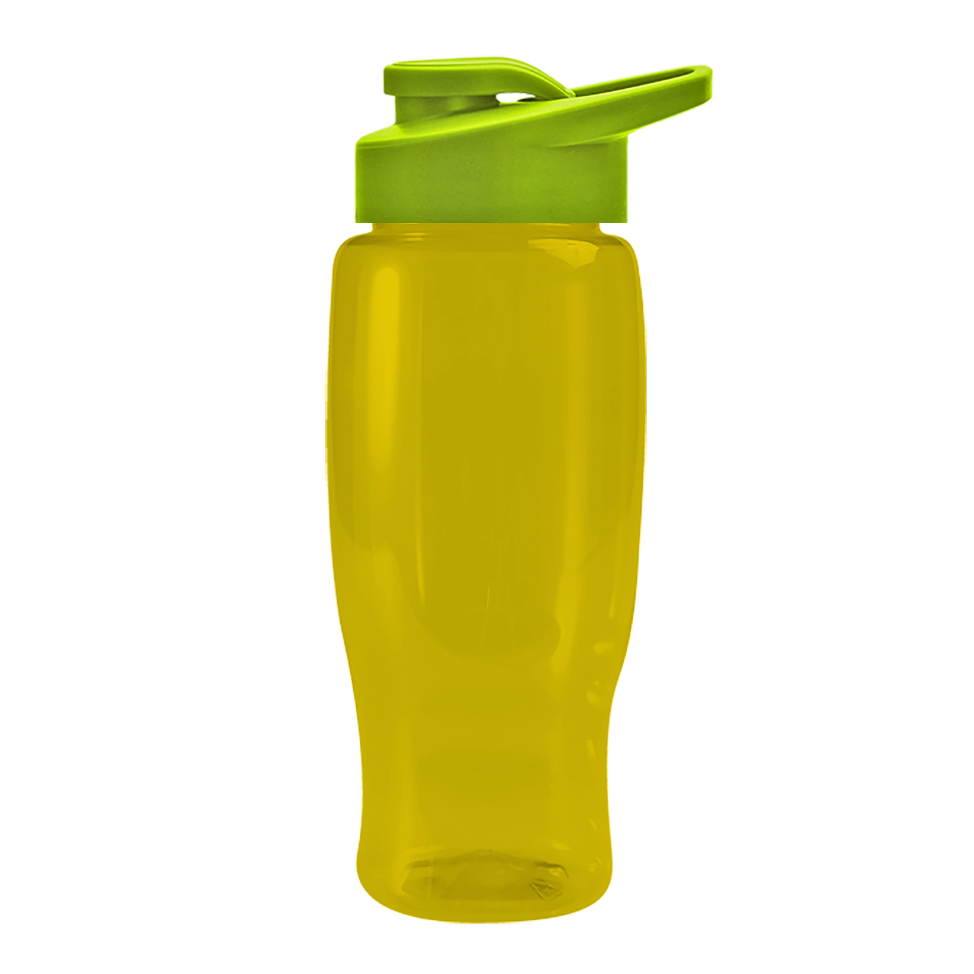 Poly+ Recycled Bottle with Drink-Thru Lid - 27 oz.