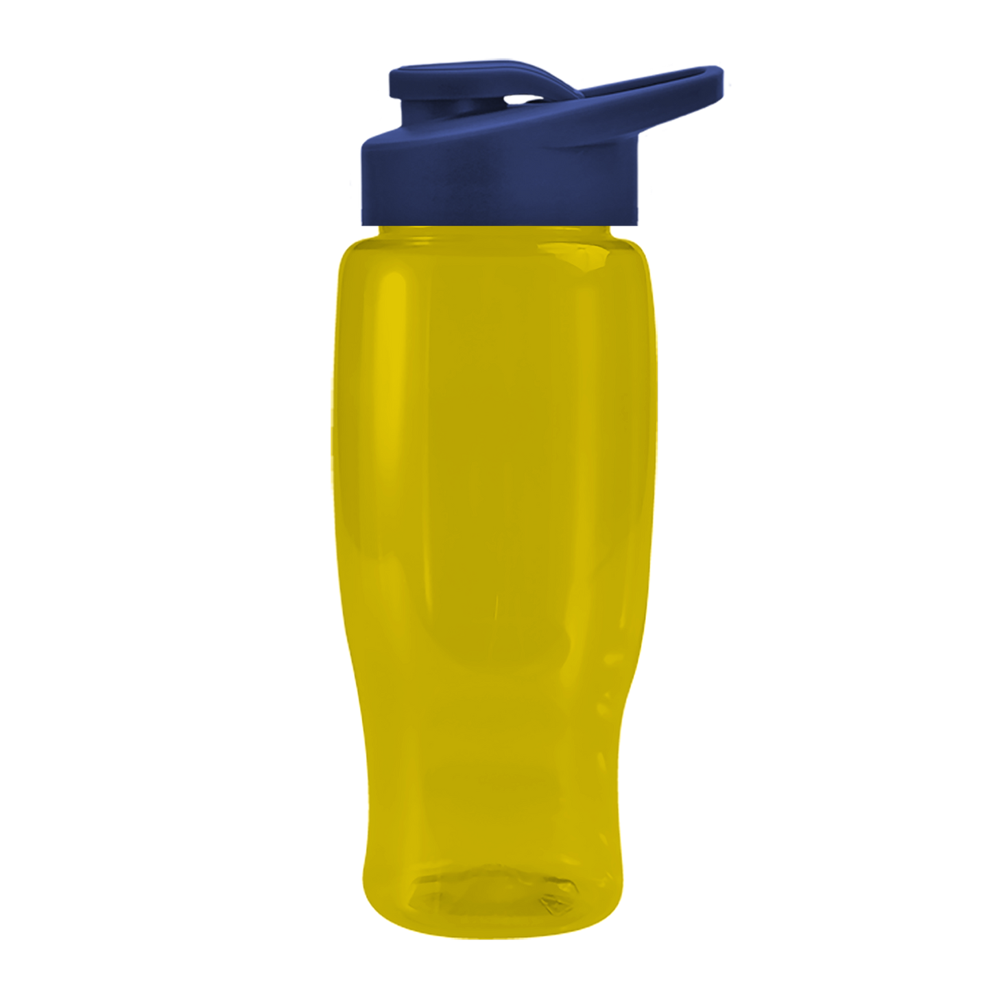 Poly+ Recycled Bottle with Drink-Thru Lid - 27 oz.
