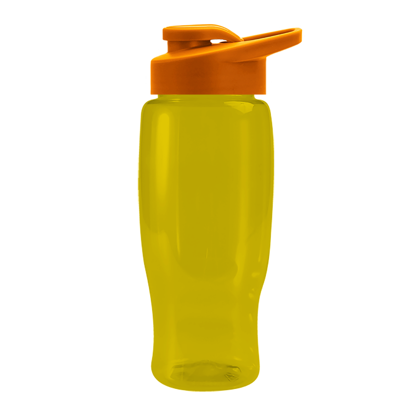 Poly+ Recycled Bottle with Drink-Thru Lid - 27 oz.
