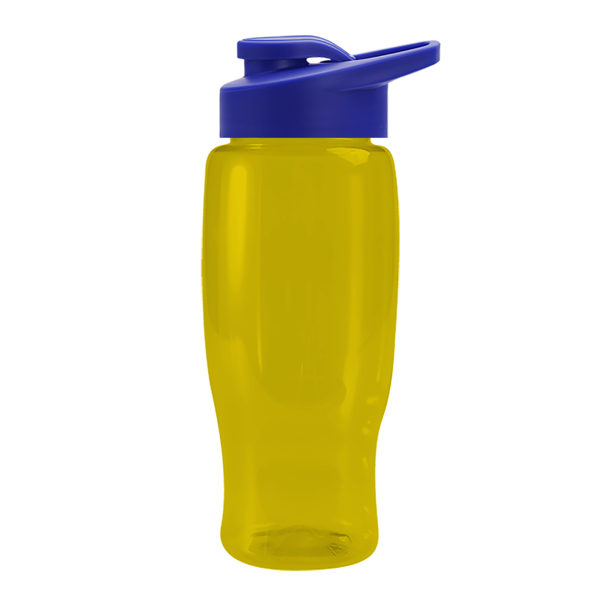Poly+ Recycled Bottle with Drink-Thru Lid - 27 oz.