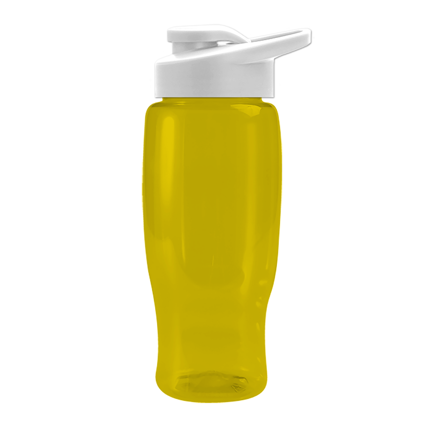 Poly+ Recycled Bottle with Drink-Thru Lid - 27 oz.