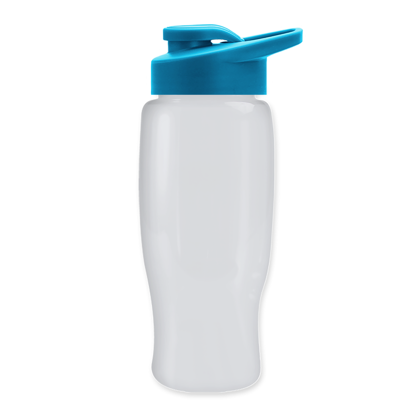 Poly+ Recycled Bottle with Drink-Thru Lid - 27 oz.