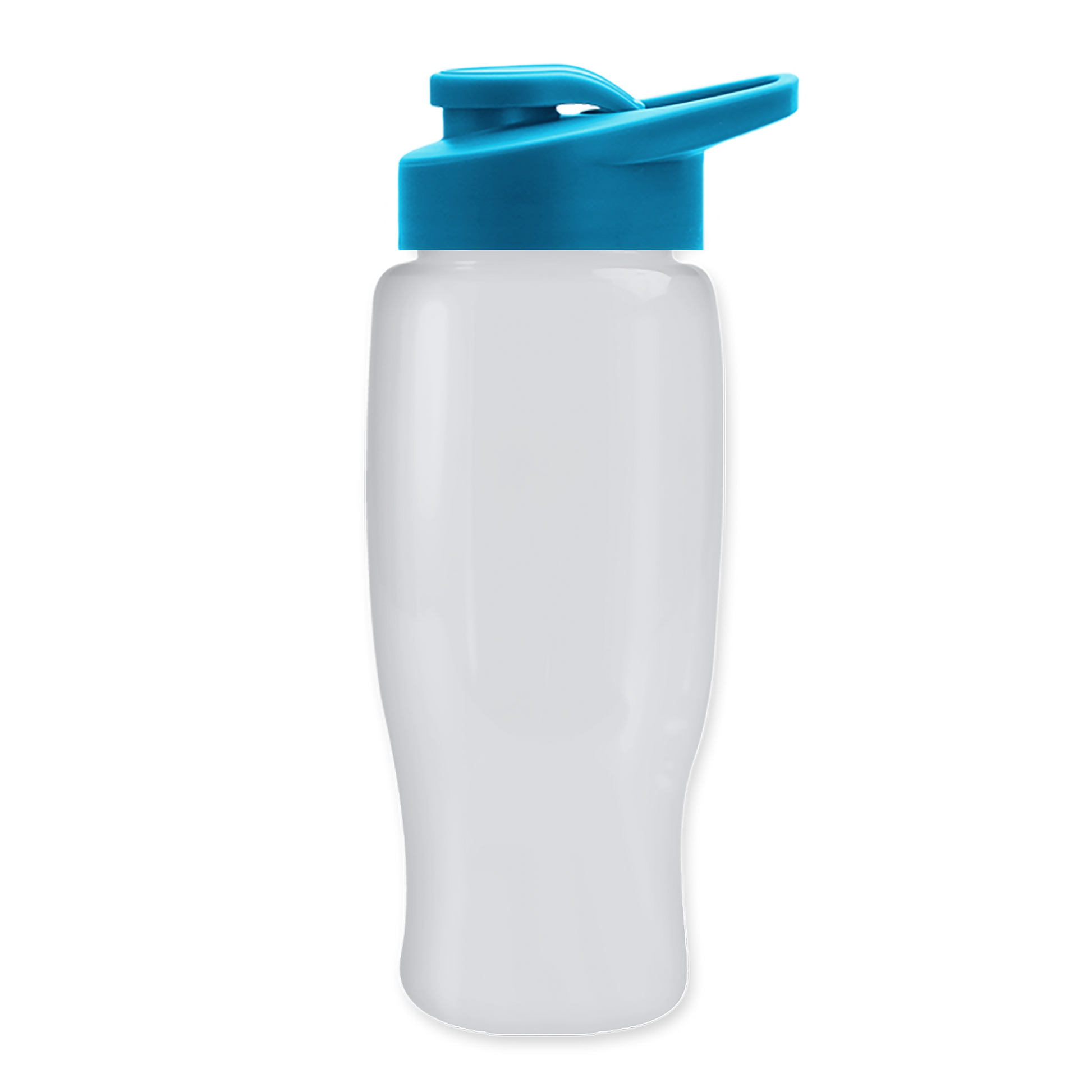 Poly+ Recycled Bottle with Drink-Thru Lid - 27 oz.