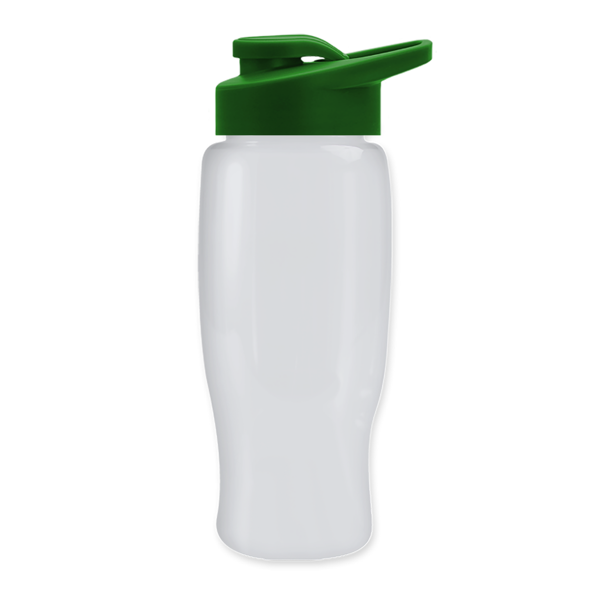 Poly+ Recycled Bottle with Drink-Thru Lid - 27 oz.