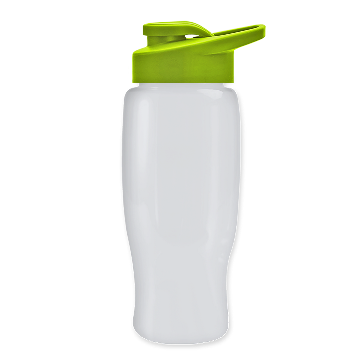 Poly+ Recycled Bottle with Drink-Thru Lid - 27 oz.