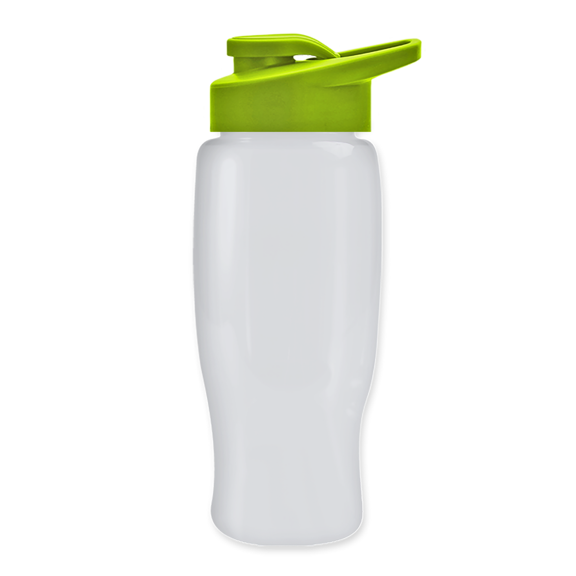 Poly+ Recycled Bottle with Drink-Thru Lid - 27 oz.