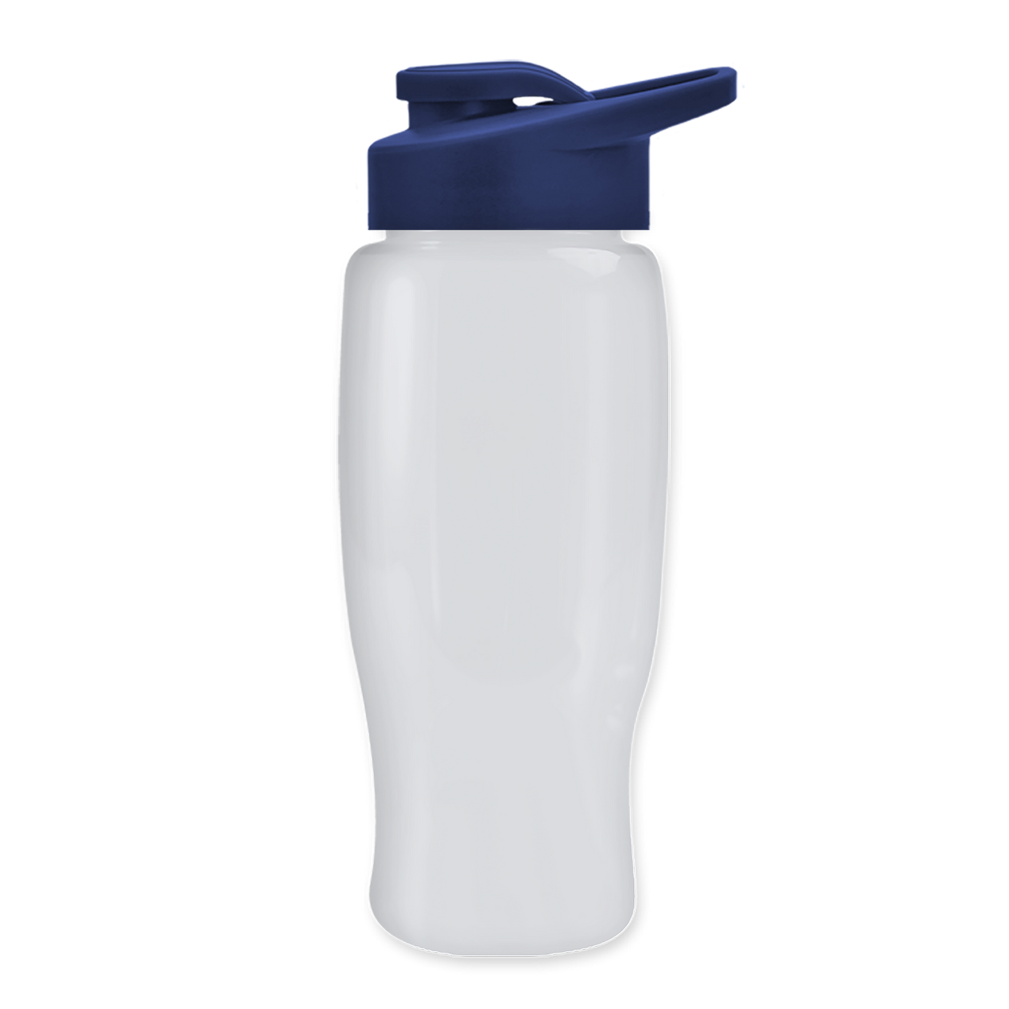 Poly+ Recycled Bottle with Drink-Thru Lid - 27 oz.
