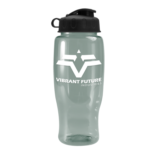 Poly+ Recycled Bottle with Flip Lid - 27 oz.