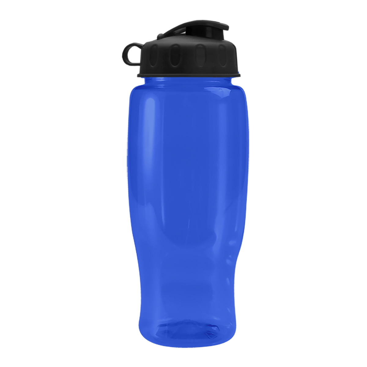 Custom logo Poly+ Recycled Bottle with Flip Lid - 27 oz.