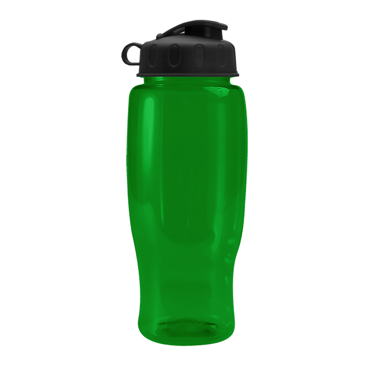 Custom logo Poly+ Recycled Bottle with Flip Lid - 27 oz.