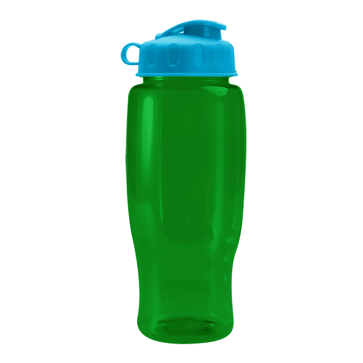 Custom logo Poly+ Recycled Bottle with Flip Lid - 27 oz.